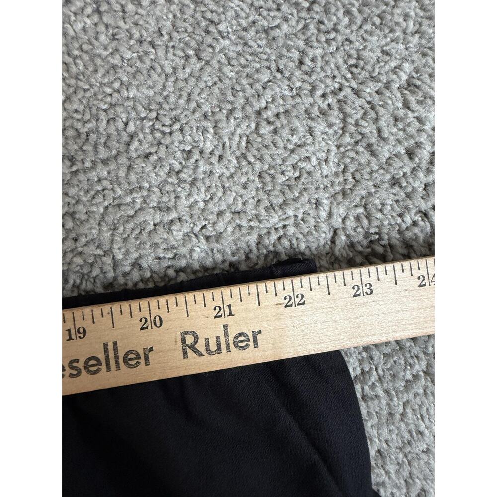 Eileen Fisher Pants Womens 3X Black Cropped Pull On Stretch Wide Leg 23 Inseam - Picture 11 of 15